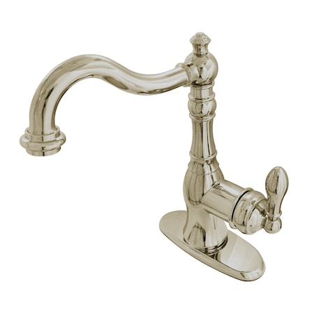 Gourmetier Single-Handle Kitchen Faucet, Brushed Nickel GSY7738ACL